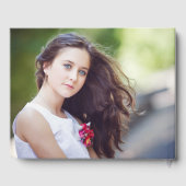 Christelijk Bijbelvers Fotocollage Afstuderen Gastenboek (Achterkant)