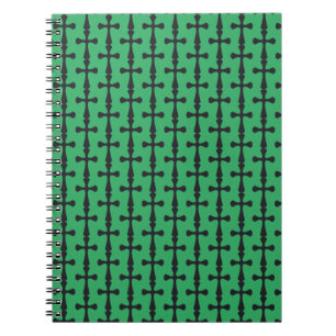 Christelijk blauw kruis notitieboek