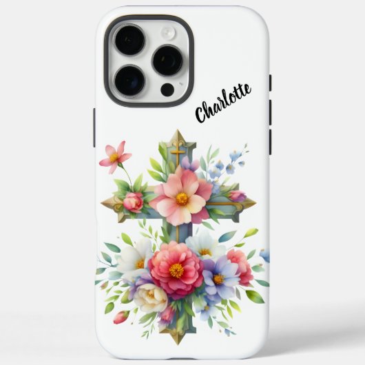 Christelijk Blue Cross beroemd gemaakt door Blosso Case-Mate iPhone Case (Achterkant)