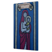 Christelijk borduurwerk klembord (Links)
