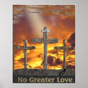 Christelijk Calvary kunstposter Poster