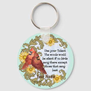 Christelijk Cardinals Talent Sleutelhanger