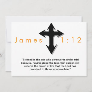 Christelijk Cross Black mousepad Kaart