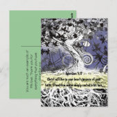 Christelijk dank u Briefkaarten (Voorkant / Achterkant)