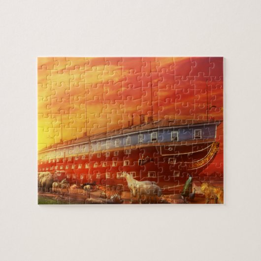 Christelijk - De Ark van Noach - Het begin Legpuzzel (Horizontaal)