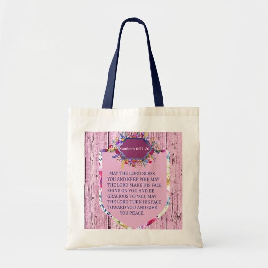 Christelijk de Roze Bijbel Bijbel Tote Bag (Voorkant)
