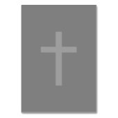 Christelijk decor van het Symbool Solidariteit van Kaart (Achterkant)