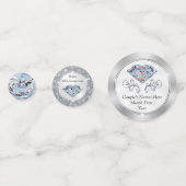 Christelijk diamant Jubileum Decoratie Confetti (Voorkanten)