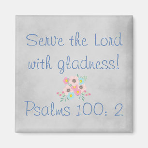 Christelijk dienen de Heer Magneet