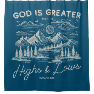 Christelijk douchegordijn