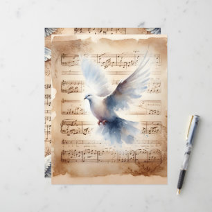 Christelijk Duif Scrapbook Papier