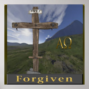 Christelijk dwarsposter poster