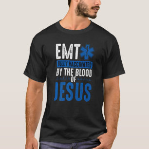 Christelijk EMT volledig gevaccineerd door het JES T-shirt