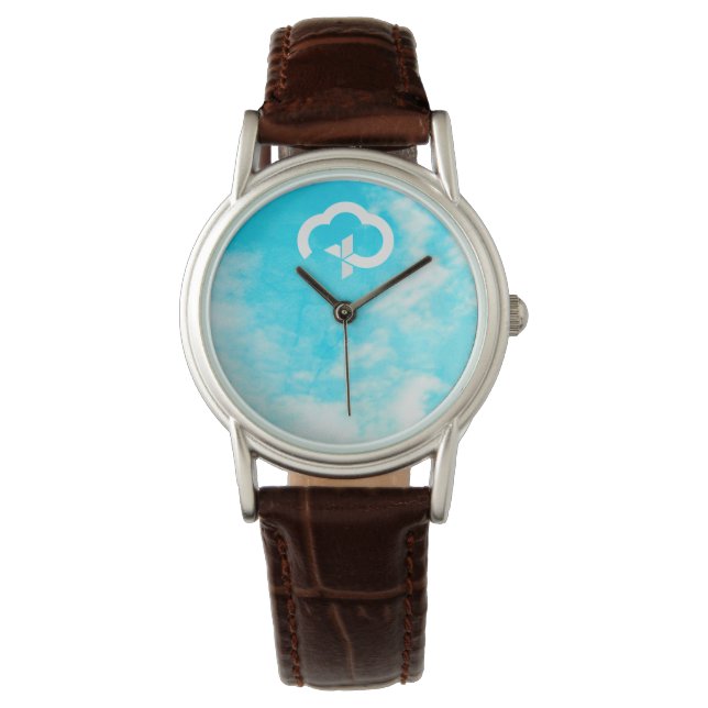 Christelijk etherisch leven, dwars en cloud horloge (Voorkant)