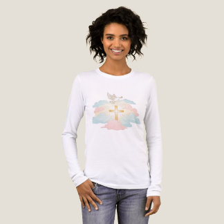 Christelijk Faith Cross Hoodie Tri-Blend Shirt