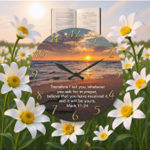 Christelijk Faith kruis met Mark 11:24