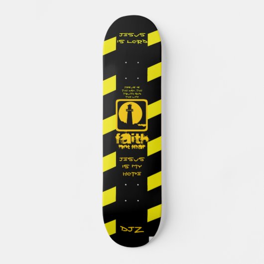 Christelijk Faith Skateboard (Voorkant)
