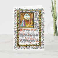 Christelijk gebed met nativiteit