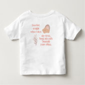 Christelijk Gebed voor kinderen Roze | Kinder Shirts (Achterkant)