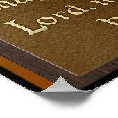 Christelijk gebeden poster (Hoek)