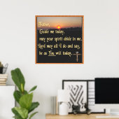 Christelijk gebeden poster (Thuiskantoor)