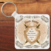 Christelijk Geen wapenlevers Sleutelhanger (Voorkant)