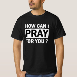 Christelijk Geheel T-shirt - Hoe kan ik voor je bi