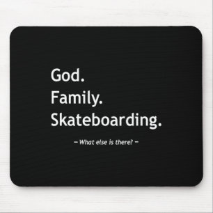 Christelijk Geloof Christendom Skater God Familie Muismat