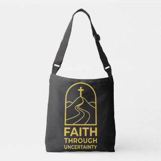 Christelijk geloof door onzekerheid Cross Hill Crossbody Tas