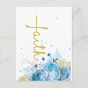 Christelijk geloof in Cross Briefkaart