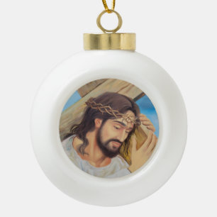 Christelijk geloof Jezus Christus Keramische Bal Ornament