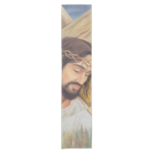 Christelijk geloof Jezus Christus Korte Tafelloper