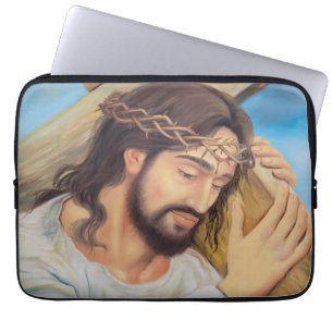Christelijk geloof Jezus Christus Laptop Sleeve