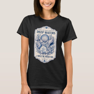 Christelijk Geloof Kust Religieuze Bijbelvers T-shirt
