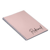 Christelijk geloof met afgeloste minimalistische b notitieboek (Rechterzijde)