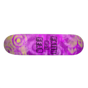 Christelijk geloof niet bang skateboard voor meisj