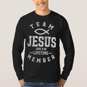 Christelijk Gift Team Jezus Godsdienst T-shirt