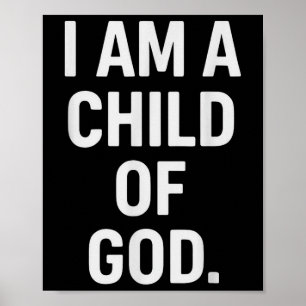 Christelijk Godsgeloof Jesus Church Gods Kinderker Poster