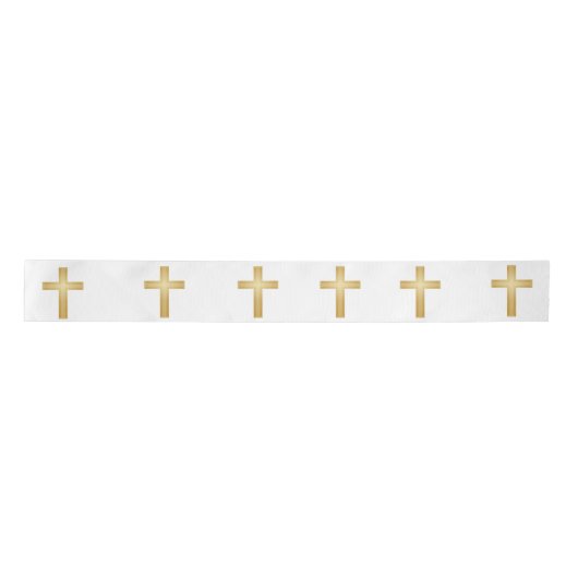 Christelijk Gold Cross Lint (Voorkant)