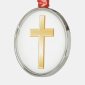 Christelijk Gold Cross Ornament (Links)