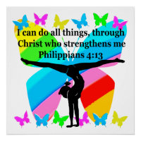 CHRISTELIJK GYMNAST INSPIREREND BIBLE ONTWERP