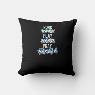 Christelijk hard werken, hard spelen, harder bidde kussen