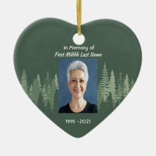 Christelijk Herdenkingsbos Bomen Keramisch Ornament