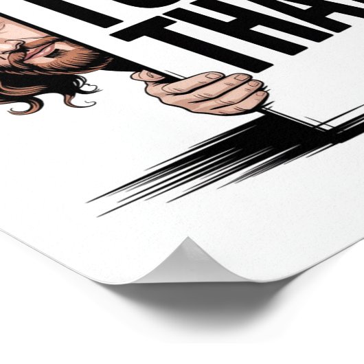 Christelijk Jesus Meme | Humoristische Jezus, dat Poster (Hoek)