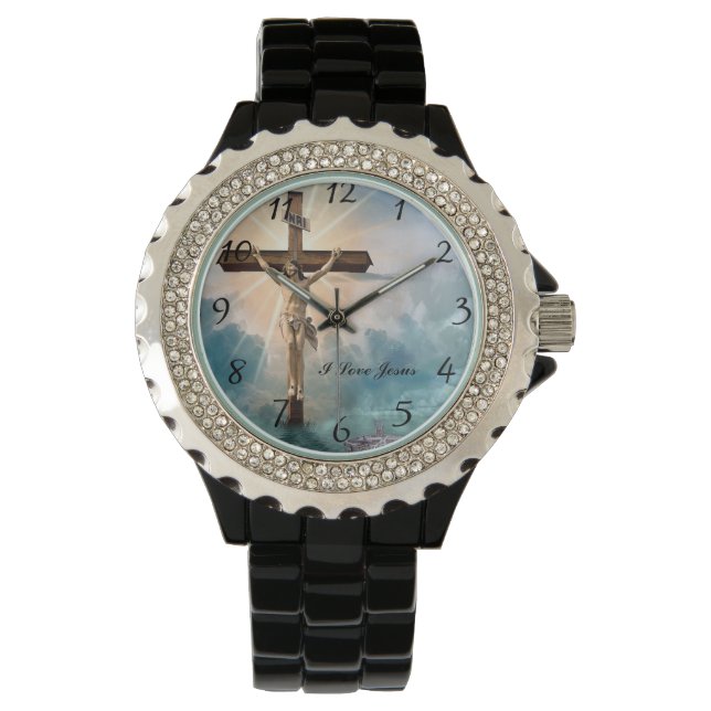 Christelijk Jezus gebed Horloge (Voorkant)