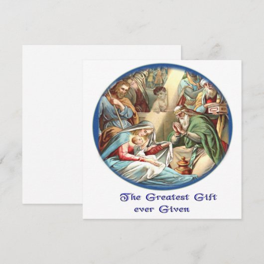 Christelijk Kaart (Voorkant / Achterkant)