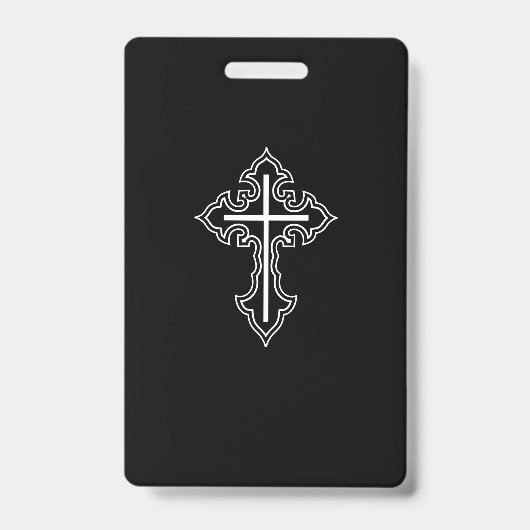 Christelijk kruis badge (Voorzijde)