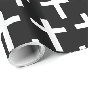 Christelijk kruis cadeaupapier