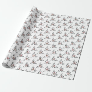 Christelijk kruis cadeaupapier