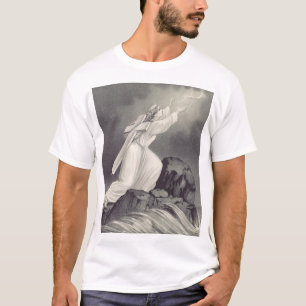 Christelijk kruis- en kroonsymbool t-shirt